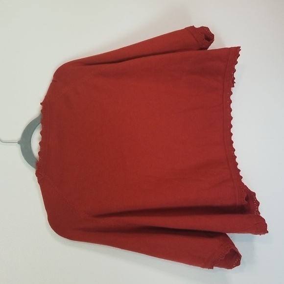 Lane Bryant brick/reddish-brown BOLO JACKET size 22/24 EUC - Picture 5 of 5